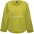 Ulla Popken Embroidered Freedom Rolled Edge Sweatshirt Avocado Green - Sweaters & hoodies - 