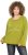 Ulla Popken Embroidered Freedom Rolled Edge Sweatshirt Avocado Green - Sweaters & hoodies - 