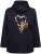 Ulla Popken Sparkling Candy Cane Graphic Sweatshirt Black - Sweaters & hoodies - 
