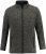 JAY-PI Knitted Fleece Jacket Gray - Jassen - Grote Maten Herenjassen