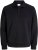 Jack & Jones Bradley Sweatshirt Polo Black - Sweaters & hoodies - Sweaters & Hoodies Grote Maten Heren
