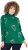 Ulla Popken Candy Cane Graphic Sweatshirt Meadow Green - Sweaters & hoodies - 