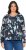 Ulla Popken Horse Print Long Sleeve Sweatshirt Navy - Sweaters & hoodies - 