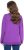 Ulla Popken Magnifique Split Style Sweatshirt Purple - Sweaters & hoodies - 