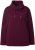 Ulla Popken Chain Fringe Smooth Fleece Sweatshirt Dark Wine Red - Sweaters & hoodies - 