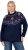 Ulla Popken Norwegian Style Christmas Sweater Blue - Sweaters & hoodies - 