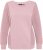 Ulla Popken Mixed Knit Patch Look Sweatshirt Old Pink - Sweaters & hoodies - 