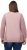 Ulla Popken Mixed Knit Patch Look Sweatshirt Old Pink - Sweaters & hoodies - 
