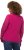 Ulla Popken Shaker Stitch Cropped Gathered Sweater Fuchsia Pink - Sweaters & hoodies - 