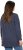 Ulla Popken Layered Look Button Sleeve Sweatshirt Navy - Sweaters & hoodies - 