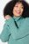 Ulla Popken Asymmetric Zipper Turtleneck Sweater Green - Sweaters & hoodies - Warme Sweatshirts, Hoodies & Truien