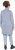 Ulla Popken Longline Knit Fleece Jacket Sky Blue - Sweaters & hoodies - 