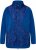 Ulla Popken Patch Print Fleece Jacket Denim Blue - Sweaters & hoodies - 