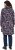 Ulla Popken Floral Stand-Up Collar Flounce Panel Sweatshirt Black - Sweaters & hoodies - 