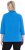 Ulla Popken Classic Fit with Side Slits 3/4 Sleeve Sweatshirt Royal Blue - Sweaters & hoodies - 