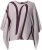 Ulla Popken Brushstroke Knit Poncho Beige - Sweaters & hoodies - 
