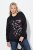 Ulla Popken Sparkling Sequin Bows Christmas Sweatshirt Black - Sweaters & hoodies - Warme Sweatshirts, Hoodies & Truien