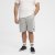 North Latitude Ottoman Sweatshorts Mid Grey - Joggingbroeken & shorts - Joggingbroeken & Shorts Heren Grote Maten