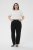Kaffe Curve Brenn Barrel Twill Jeans Washed Black - Jeans - 
