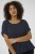Kaffe Curve Ami Stanley Korte mouw Midnight marine - T-shirts - 