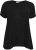 Kaffe Curve Ami Korte mouw Blouse Diepzwart - T-shirts - 