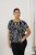 Kaffe Curve Sonna Stanley Top Zwart/Antique Zebraprint - T-shirts - 