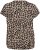 Kaffe Curve Sonna Stanley Top Luipaardprint - T-shirts - 