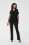 Kaffe Curve Jena V-Neck T-shirt Diepzwart - T-shirts - 