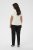 Kaffe Curve Jena V-Neck T-shirt Chalk - T-shirts - 