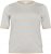 Kaffe Curve Lizzy Gestreepte trui Beige/Zachtblauw - Bedrukte T-shirts voor dames - 