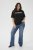Kaffe Curve Ariana T-Shirt Black - T-shirts - 