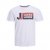 Jack & Jones Logan T-Shirt White - T-shirts - Grote Maten T-shirts Heren