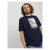 Jack & Jones Copenhagen Photo T-Shirt Navy - T-shirts - Grote Maten T-shirts Heren