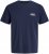 Jack & Jones Brandon T-Shirt Blue - T-shirts - Grote Maten T-shirts Heren