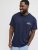 Jack & Jones Brandon T-Shirt Blue - T-shirts - Grote Maten T-shirts Heren