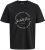 Jack & Jones Grayson T-shirt Zwart - T-shirts - Grote Maten T-shirts Heren