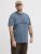 Jack & Jones Edenver T-Shirt Blue - T-shirts - Grote Maten T-shirts Heren
