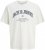 Jack & Jones Edenver T-Shirt White - T-shirts - Grote Maten T-shirts Heren