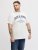 Jack & Jones Edenver T-Shirt White - T-shirts - Grote Maten T-shirts Heren