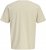 Jack & Jones Blaneo Short Sleeve T-shirt Beige - T-shirts - Grote Maten T-shirts Heren
