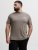 Jack & Jones Oscar T-Shirt Grey - T-shirts met opdruk - T-shirts met opdruk grote maten