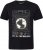 North Latitude 53333 Grid Printed T-Shirt Black - T-shirts - Grote Maten T-shirts Heren