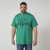 North Latitude 61121 T-Shirt Met Print Groen - T-shirts - Grote Maten T-shirts Heren