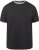 North Latitude 61125 Superflex Piqué T-Shirt Zwart - T-shirts - Grote Maten T-shirts Heren