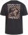 North Latitude 61165 T-Shirt Met Rugprint Zwart - T-shirts - Grote Maten T-shirts Heren