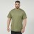 North Latitude 61320 T-Shirt Met Rugprint Olijfgroen - T-shirts - Grote Maten T-shirts Heren