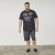 North Latitude 61353 FRIENDS T-Shirt Zwart - T-shirts - Grote Maten T-shirts Heren