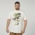 North Latitude 61360 Palm Printed T-Shirt Off White - T-shirts met opdruk - T-shirts met opdruk grote maten