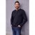 JP1880 Henley T-Shirt Long Sleeve Black TALL - HERENKLEDING MT-6XLT - Tall Kleding Heren