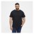 North Latitude T-Shirt O-Neck Black - T-shirts - Grote Maten T-shirts Heren